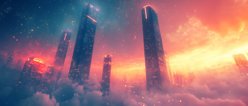 Keramiktasse "Andere Welt" (Motiv 03) | Weltraum & Planeten | Handbedruckt im Spessart | Geschenkidee