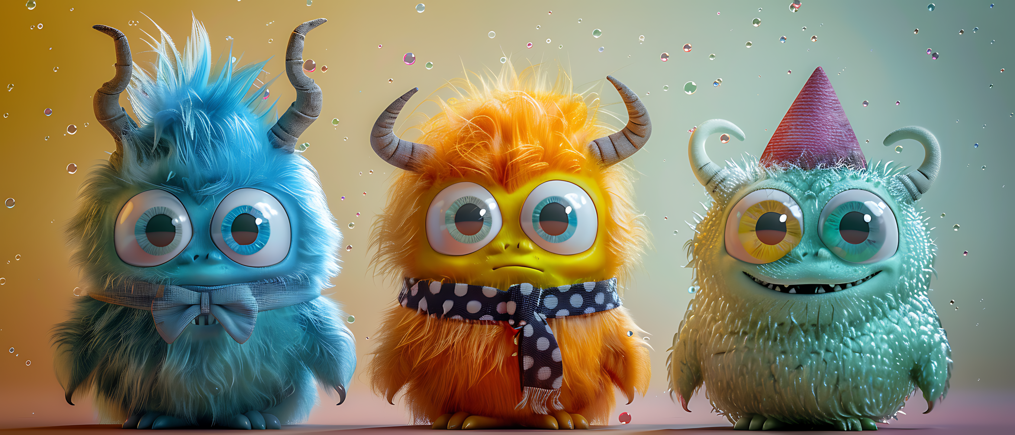 Keramiktasse "Süßes Monster" (Motiv 04) | Handbedruckt im Spessart | Bunte Tasse mit Motiv | Geschenkidee