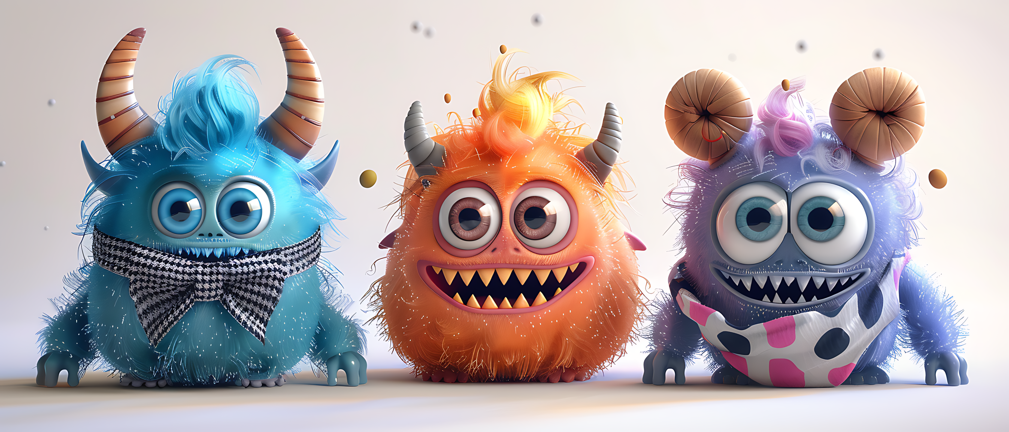 Keramiktasse "Süßes Monster" (Motiv 06) | Handbedruckt im Spessart | Bunte Tasse mit Motiv | Geschenkidee