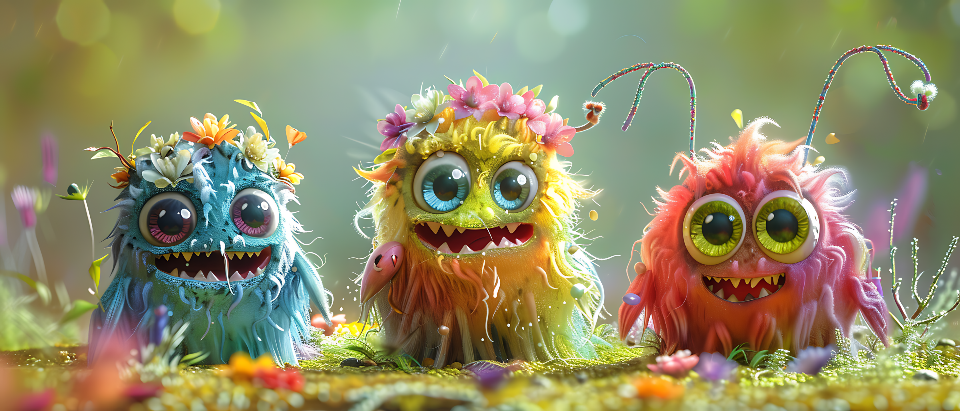 Keramiktasse "Süßes Monster" (Motiv 18) | Handbedruckt im Spessart | Bunte Tasse mit Motiv | Geschenkidee