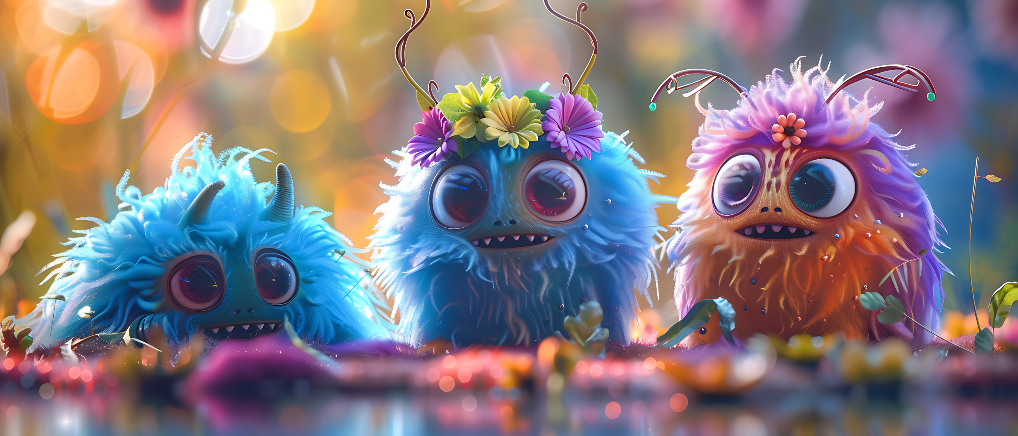 Keramiktasse "Süßes Monster" (Motiv 19) | Handbedruckt im Spessart | Bunte Tasse mit Motiv | Geschenkidee